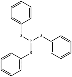 triphenyl trithiophosphite  Struktur