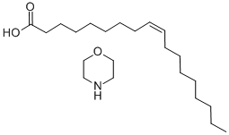 (Z)-9-十八烯酸与吗啉(1:1)的化合物 结构式