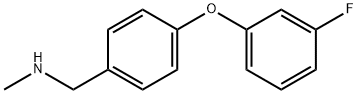 N-[4-(3-Fluorophenoxy)benzyl]-N-methylamine|1-(4-(3-氟代苯氧基)苯基)-N-甲基甲胺