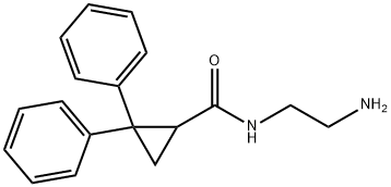 西苯唑啉杂质 (N-(2-氨基乙-2,2-联苯环丙酰胺),109546-07-8,结构式