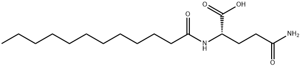 N2-ラウロイル-L-グルタミン 化学構造式