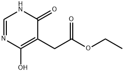 Ethyl 2-(4,6-dihydroxypyrimidin-5-yl)acetate Structure