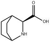 2-Azabicyclo[2.2.2]octane-3-carboxylicacid,(3S)-(9CI) Struktur