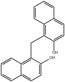 1,1'-METHYLENEDI-2-NAPHTHOL Structure