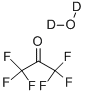 HEXAFLUOROACETONE DEUTERATE Structure