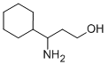 3-AMINO-3-CYCLOHEXYL-PROPAN-1-OL Structure