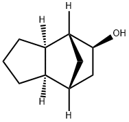 4,7-Methano-1H-inden-5-ol, octahydro-, (3aR,4R,5S,7R,7aR)- Struktur