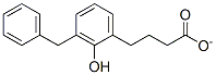RAC 2-ヒドロキシ-4-フェニル酪酸ベンジル 化学構造式