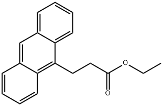 3-(9-Anthryl)propionic Acid Ethyl Ester Struktur