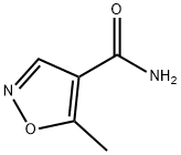 5-甲基异噁唑-4-甲酰胺 结构式