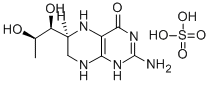 (6S)-5,6,7,8-TETRAHYDRO-L-BIOPTERIN SULFATE, 109784-74-9, 结构式