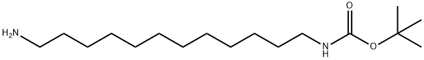 1-BOC-1,12-DIAMINODODECANE Struktur