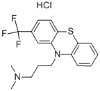 盐酸三氟丙嗪, 1098-60-8, 结构式