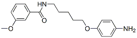 N-[5-(4-aminophenoxy)pentyl]-3-methoxy-benzamide Struktur