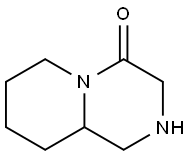 八氢-吡啶并[1,2-A]吡嗪-4-酮, 109814-50-8, 结构式