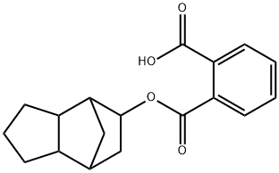 2 - (((八氢-1H- 4,7-亚甲基-5-基)氧基)羰基)苯甲酸, 109821-56-9, 结构式