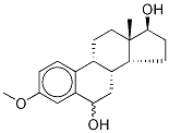 3-O-Methyl 6-Hydroxy 17β-Estradiol, 109835-83-8, 结构式