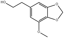2-(7-METHOXY-BENZO[1,3]DIOXOL-5-YL)-ETHANOL Structure