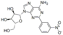 2-(META-NITROPHENYL)-ADENOSINE Struktur