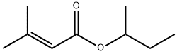 SEC-BUTYL 3-METHYLBUT-2-ENOATE 化学構造式