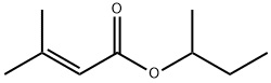 SEC-BUTYL 3-METHYLBUT-2-ENOATE 结构式