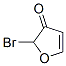 3(2H)-Furanone,  2-bromo- 结构式