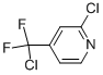 2-CHLORO-4-(CHLORODIFLUOROMETHYL)PYRIDINE Structure