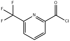 6-(Trifluoromethyl)pyridine-2-carbonyl chloride Struktur