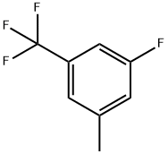 3-フルオロ-5-メチルベンゾトリフルオリド 化学構造式