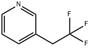 3-(2,2,2-トリフルオロエチル)ピリジン 化学構造式