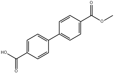 Methyl 4-(4-formylphenyl)benzoate Struktur
