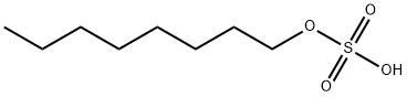 硫酸水素オクチル 化学構造式