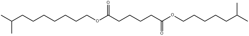 6-methylheptyl 8-methylnonyl adipate Struktur