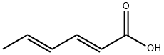 山梨酸标准溶液,110-44-1,结构式