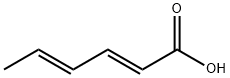 Sorbic acid Structure