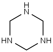 ヘキサヒドロ-1,3,5-トリアジン 化学構造式
