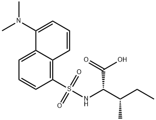 丹磺酰-L-异亮氨酸, 1100-21-6, 结构式