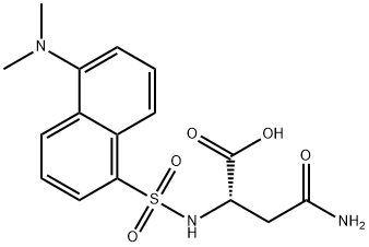 DANSYL-L -ASPARAGINE Structure