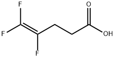 4,5,5-トリフルオロペント-4-エン酸 化学構造式