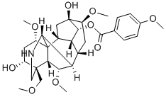 8-去乙酰基滇乌碱, 110011-77-3, 结构式