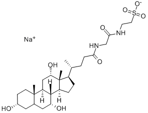胆酸钠, 11006-55-6, 结构式