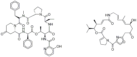 维吉尼霉素 结构式