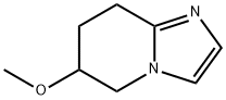 6-甲氧基-5,6,7,8-四氢咪唑并[1,2-A]吡啶,1100750-13-7,结构式