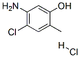 5-AMINO-4-CHLORO-o-CRESOL HCl Struktur