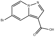 5-broMopyrazolo[1,5-a]pyridine-3-carboxylic acid Structure