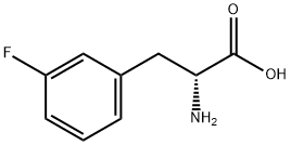 3-フルオロ-D-フェニルアラニン 化学構造式