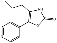4-propyl-5-(4-pyridinyl)-2(3H)-oxazolone Structure