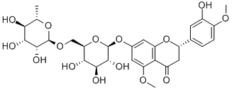 甲基橙皮苷 结构式