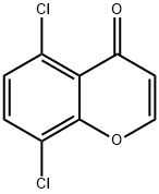 4H-1-Benzopyran-4-one, 5,8-dichloro- Struktur
