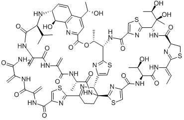 siomycin, 11017-43-9, 结构式